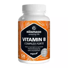 VITAMIN B COMPLEX extra high-dose veganska tableta, 120 kom