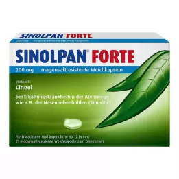SINOLPAN forte 200 mg želučani sok meke kapsule, 21 kom