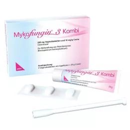 MYKOFUNGIN 3 kombinacije 200 mg tablete za rodnicu + 10 mg/g cre., 1 p
