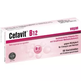 CEFAVIT B12 tablete za žvakanje, 60 kom