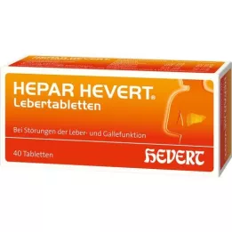 HEPAR HEVERT Tablete za jetru, 40 kom