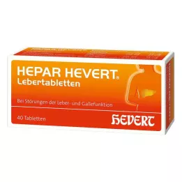 HEPAR HEVERT Tablete za jetru, 40 kom