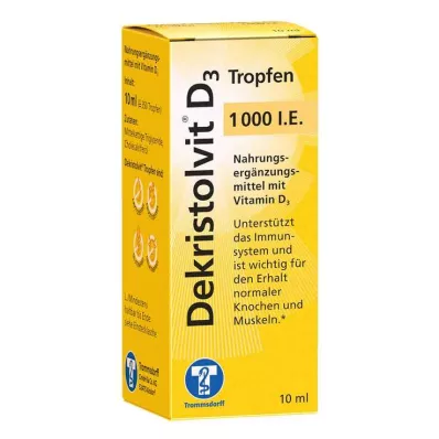 Dekristolvit D3 1.000 IU kapi, 10 ml