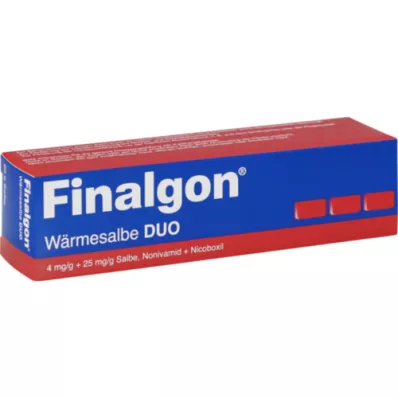 FINALGON Mast za zagrijavanje DUO 4 mg/g + 25 mg/g, 20 g