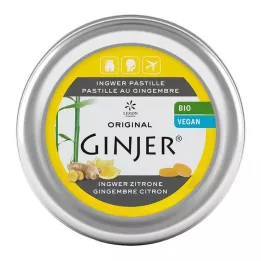 INGWER GINJER Pastile organski limun, 40 g