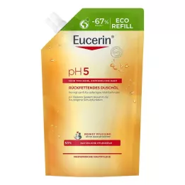 EUCERIN pH5 ulje za tuširanje, punjenje za osjetljivu kožu, 400 ml