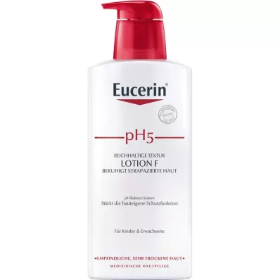 EUCERIN pH5 Losion F za osjetljivu kožu s pumpicom, 400 ml