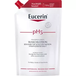 EUCERIN pH5 losion za umivanje osjetljive kože punjenje, 750 ml