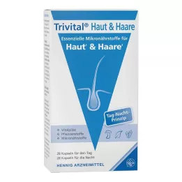 TRIVITAL Kapsule za kožu + kosu, 56 komada
