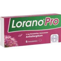 LORANOPRO 5 mg filmom obložene tablete, 6 kom