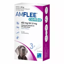 AMFLEE combo 402/361,8mg otopina za pse preko 40kg, 3 kom