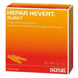 HEPAR HEVERT injekcijske ampule, 100X2 ml