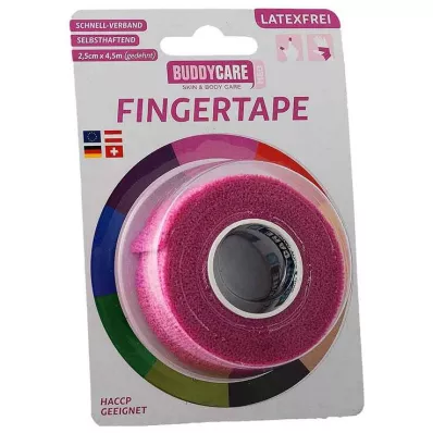 FINGERTAPE bez lateksa BUDDYCARE MED roza, 1 kom