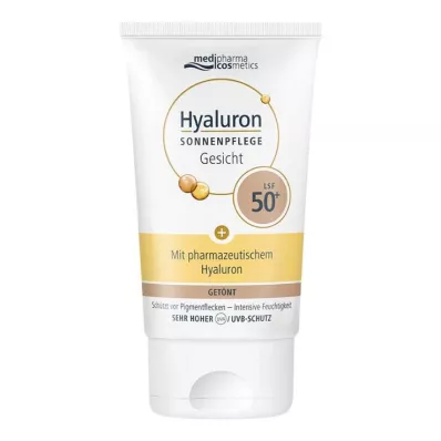 Hijaluronska krema za sunčanje lica LSF 50+ tonirana, 50 ml Hijaluronska krema za sunčanje lica LSF 50+ tonirana, 50 ml