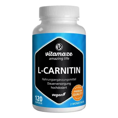 L-CARNITIN 680 mg veganske kapsule, 120 kom