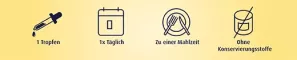 Instructions for use for Vitamin D3 kapi 1.000 IU 2100 Trop.ZeinPharma, 50 ml - 2