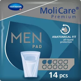 MOLICARE Premium MEN Jastučić 2 kapi, 14 kom