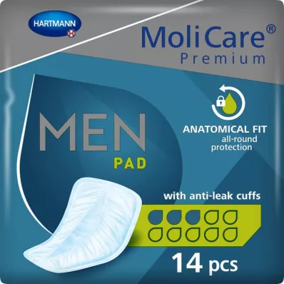 MOLICARE Premium MEN Jastučić 3 kapi, 14 kom