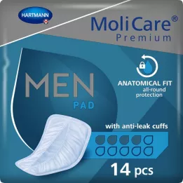 MOLICARE Premium MEN Jastučić 4 kapi, 14 kom