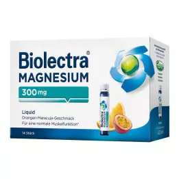 BIOLECTRA Magnezij 300 mg tekućina, 14 kom