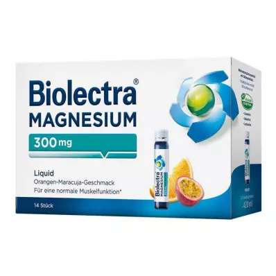 BIOLECTRA Magnezij 300 mg tekućina, 14 kom