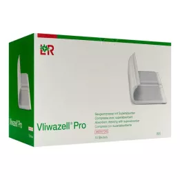 VLIWAZELL Pro superabsorb.Kompr.sterile 15x20 cm, 10 kom