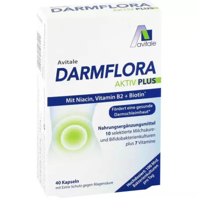 DARMFLORA Active Plus 100 milijardi bakterija + 7 vitamina, 40 kom