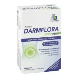 DARMFLORA Active Plus 100 milijardi bakterija + 7 vitamina, 80 kom