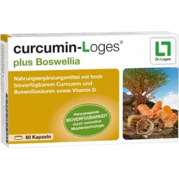 CURCUMIN-LOGES plus Boswellia kapsule, 60 kom