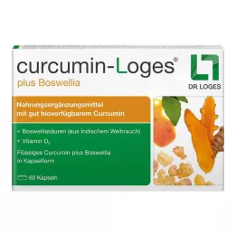 CURCUMIN-LOGES plus Boswellia kapsule, 60 kom