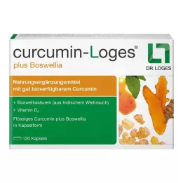 CURCUMIN-LOGES plus Boswellia kapsule, 120 kom