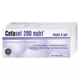 CEFASEL 200 nutri selen caps, 60 kom