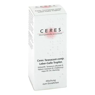 CERES Taraxacum comp.Jetreno-žučne kapi, 20 ml