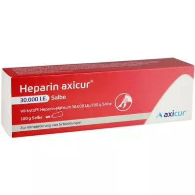 HEPARIN AXICUR 30 000 IU mast, 100 g