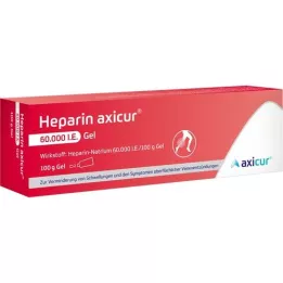 HEPARIN AXICUR 60 000 IU gela, 100 g