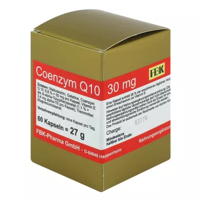 COENZYM Q10 30 mg kapsule, 60 kom