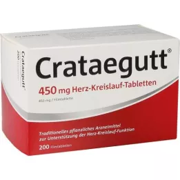 CRATAEGUTT 450 mg tablete za kardiovaskularne bolesti, 200 kom