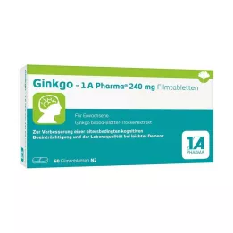 GINKGO-1A Pharma 240 mg filmom obložene tablete, 60 kom