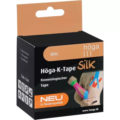 HÖGA-K-TAPE Svila 5 cmx5 m l.fr.skin kineziol.traka, 1 kom