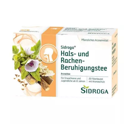 Sidroga grlo i filter vrećica čaja za umirenje grla, 20X1,75 g Sidroga grlo i filter vrećica čaja za umirenje grla, 20X1,75 g