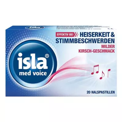 ISLA MED glasovne pastile, 20 kom