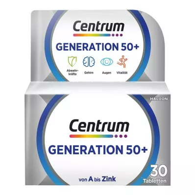 CENTRUM Generacija 50+ tablete, 30 kom