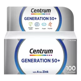 CENTRUM Generacija 50+ tablete, 100 kom