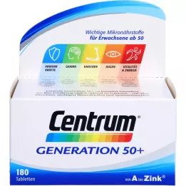 CENTRUM Generacija 50+ tablete, 180 kom
