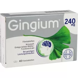 GINGIUM 240 mg filmom obložene tablete, 40 kom