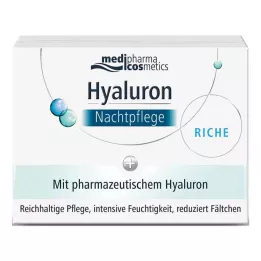 HYALURON NACHTPFLEGE bogata krema u teglici, 50 ml