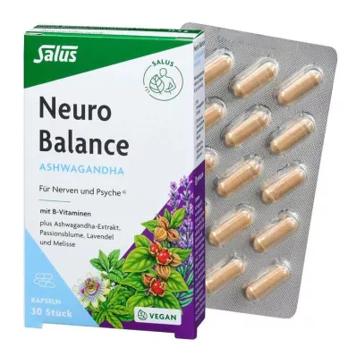 Neuro Balance Ashwagandha kapsule Salus, 30 kom