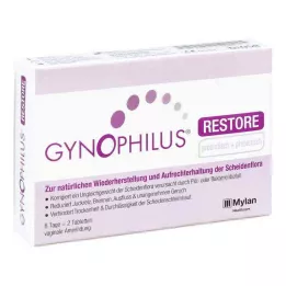 GYNOPHILUS obnove vaginalne tablete, 2 kom