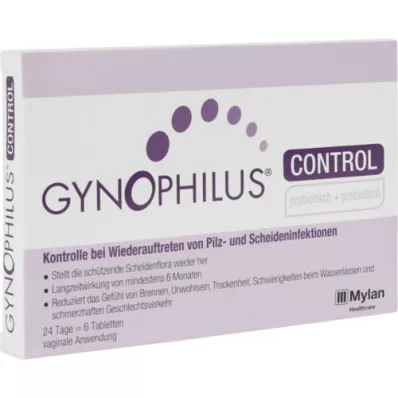 GYNOPHILUS CONTROL Vaginalne tablete, 6 kom