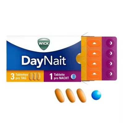 WICK DayNait tablete protiv prehlade, 16 kom